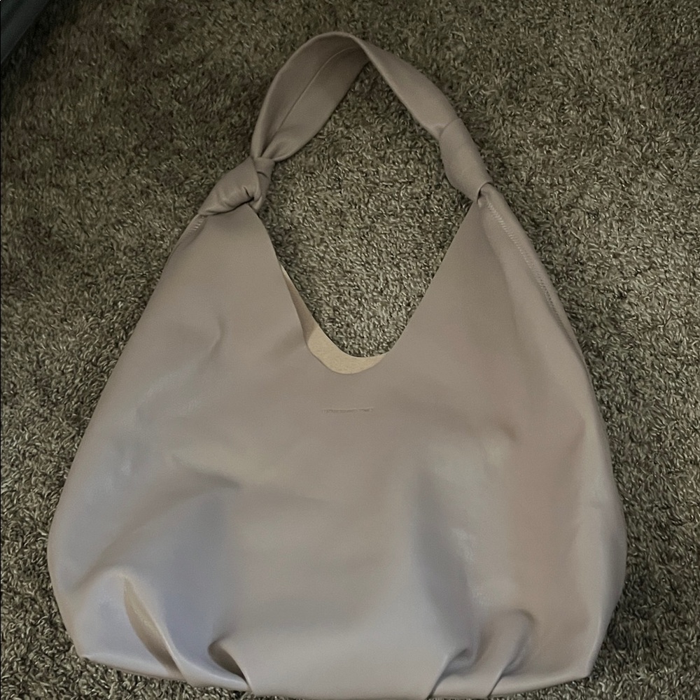 Elizabeth and James Taupe Hobo Bag